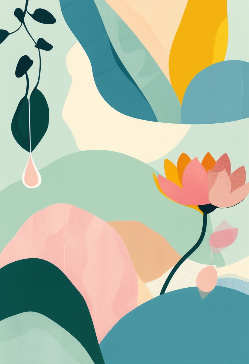 Abstract Blossom Harmony