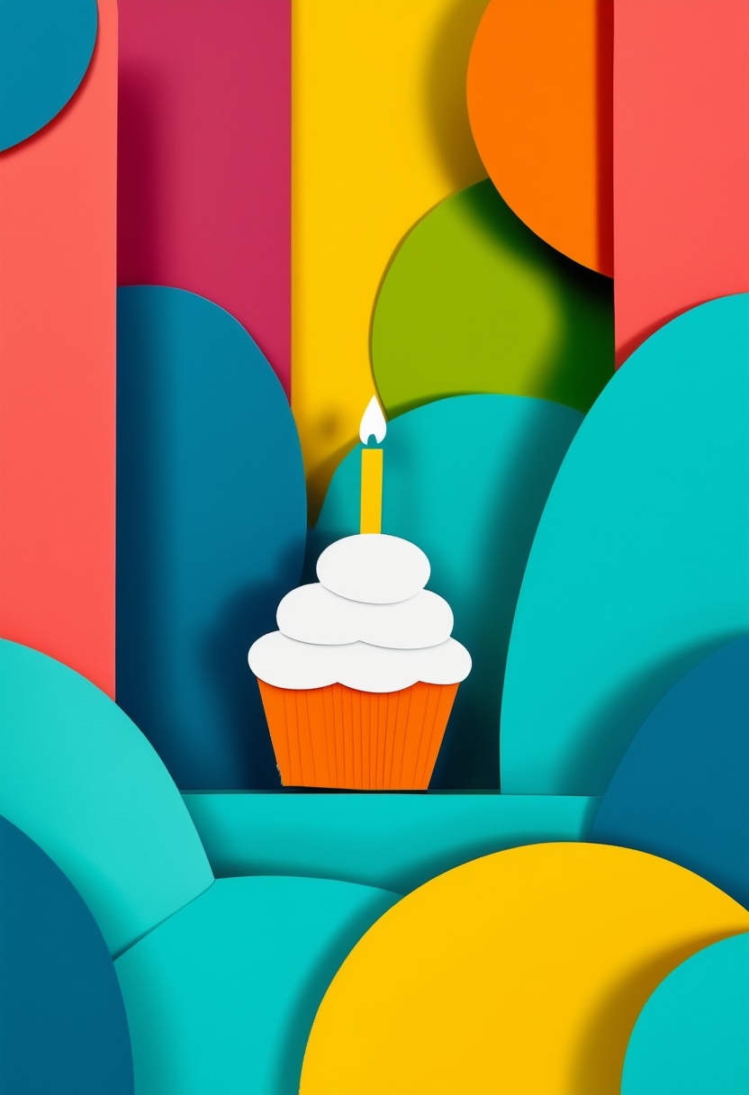 Bright Cupcake Celebration