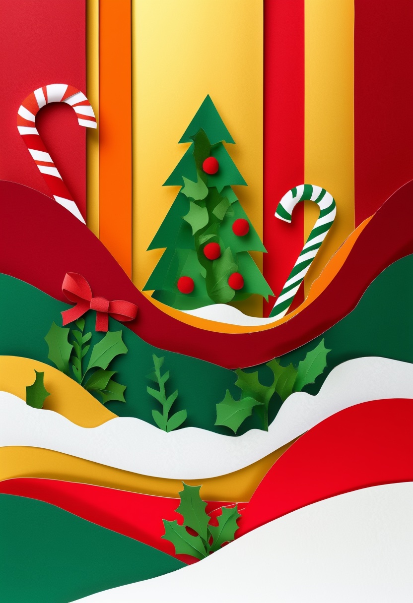 Candy Cane Christmas Tree