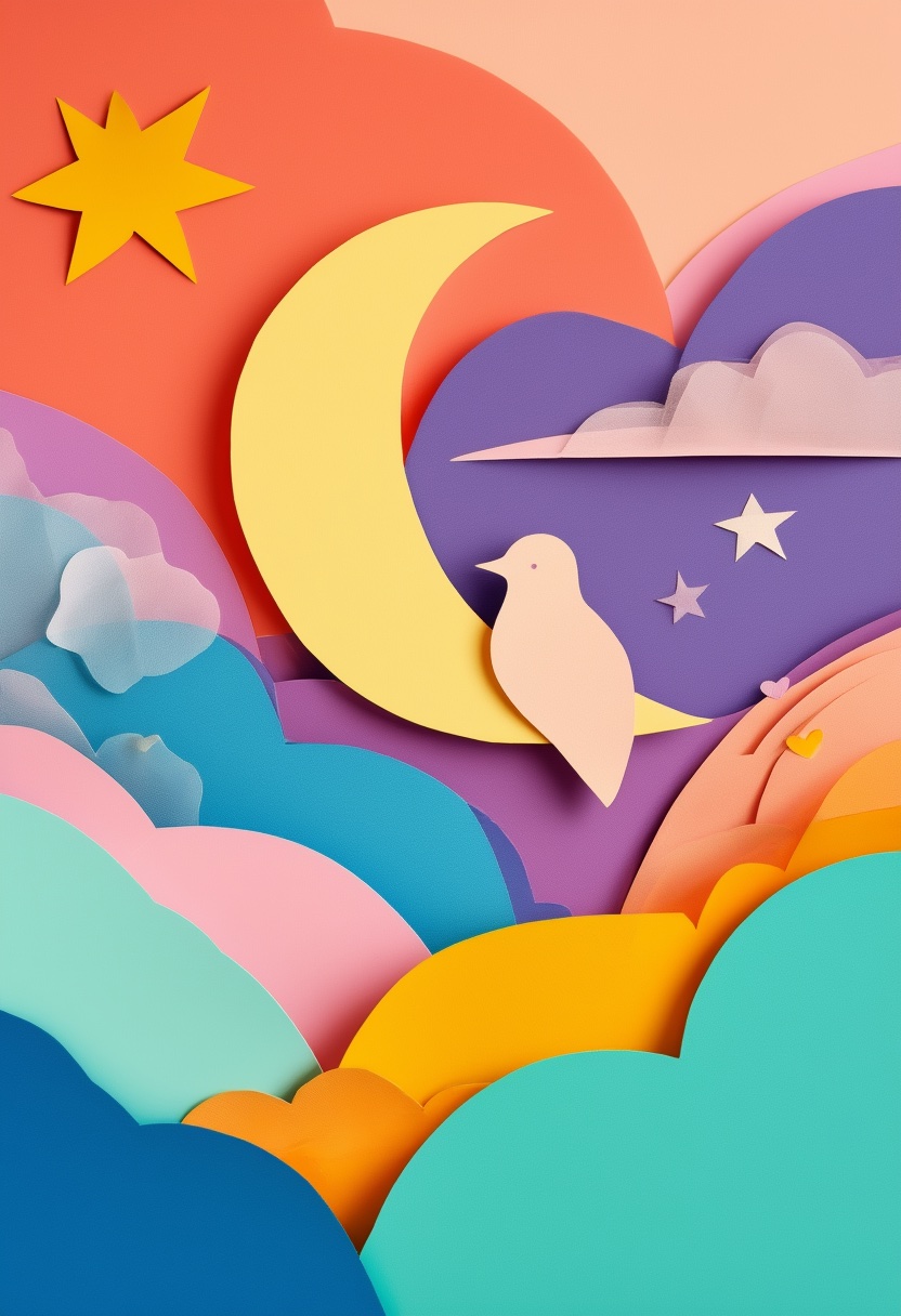 Celestial Bird Moonlight