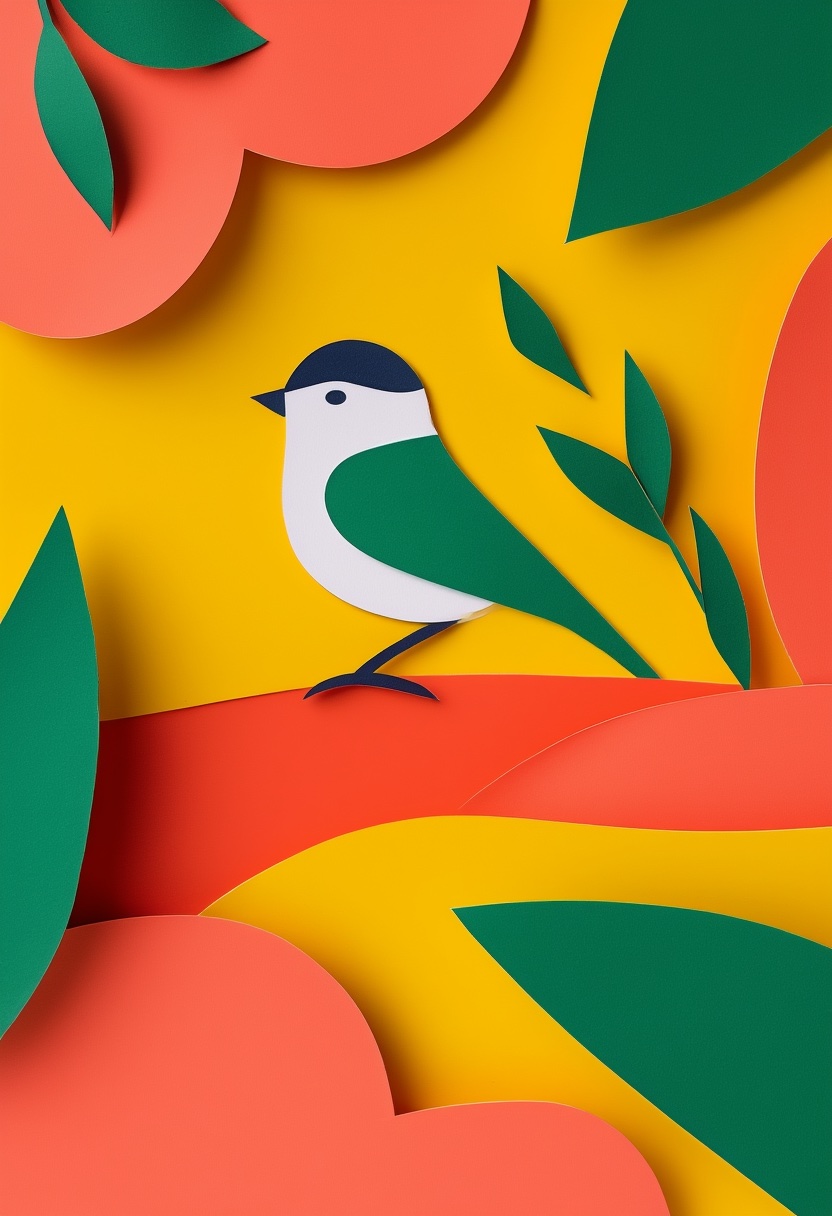Cheerful Bird Gift Perch