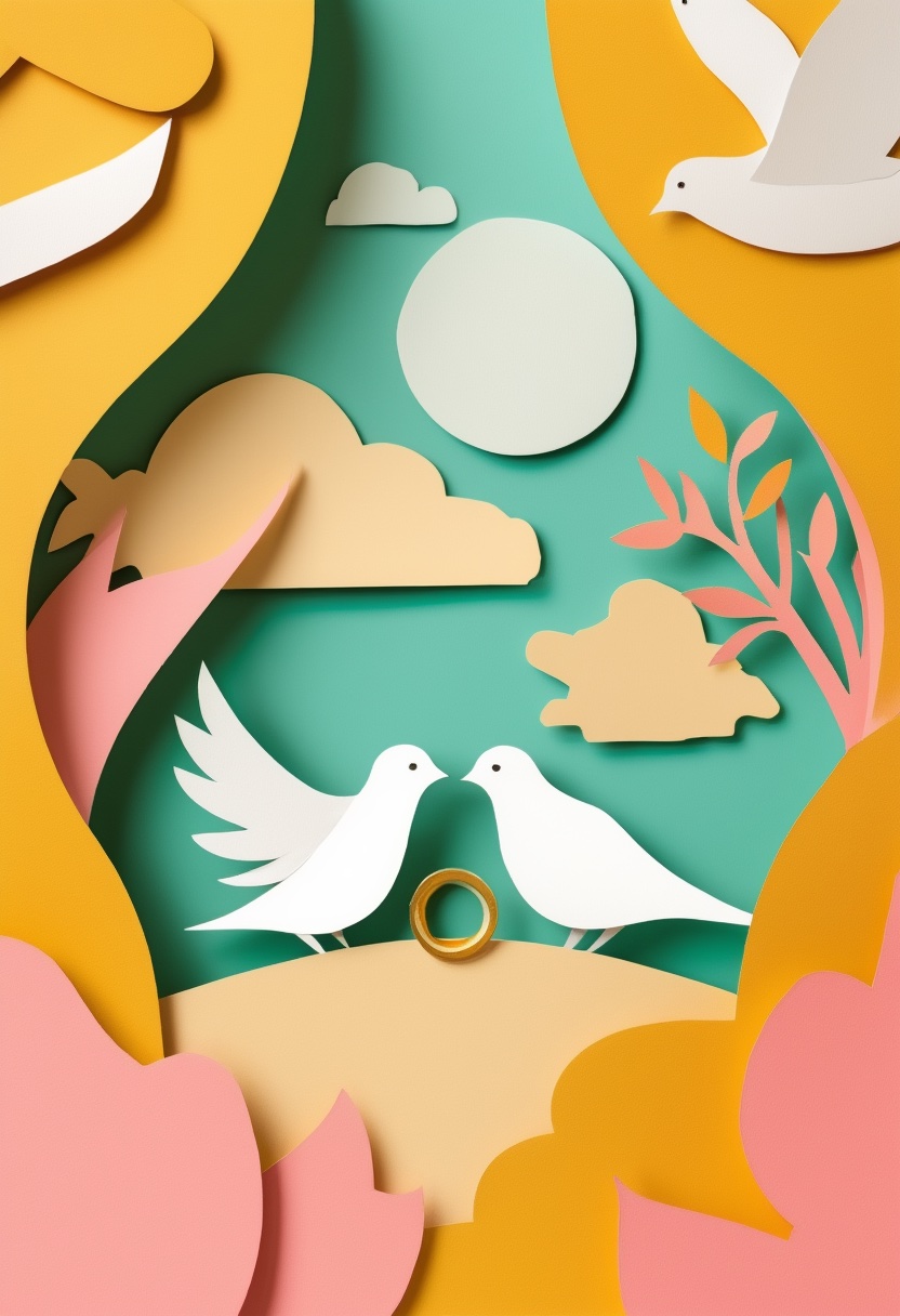 Doves Embrace Proposal