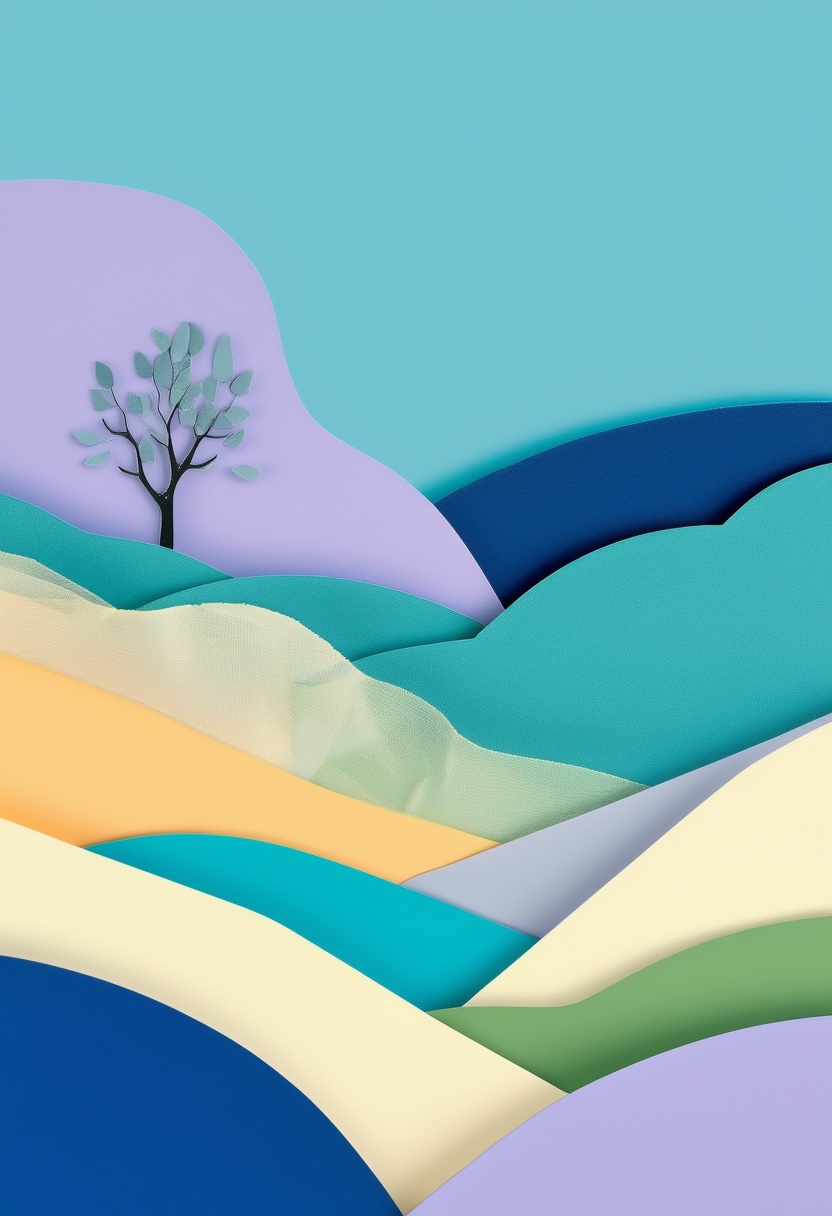 Layered Landscape Paper Dreamscape