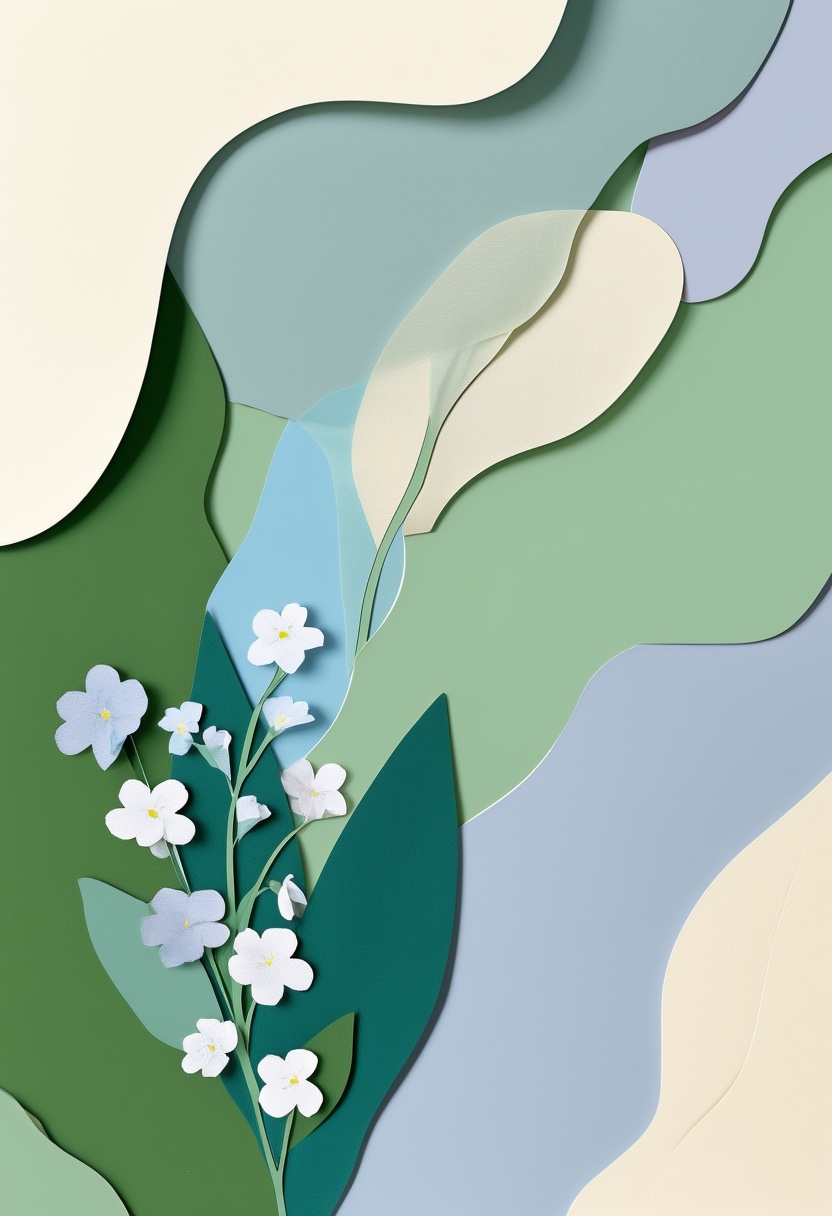 Layered Paper Bloom
