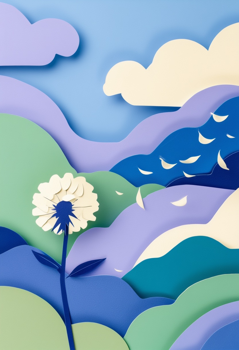 Layered Paper Bloom