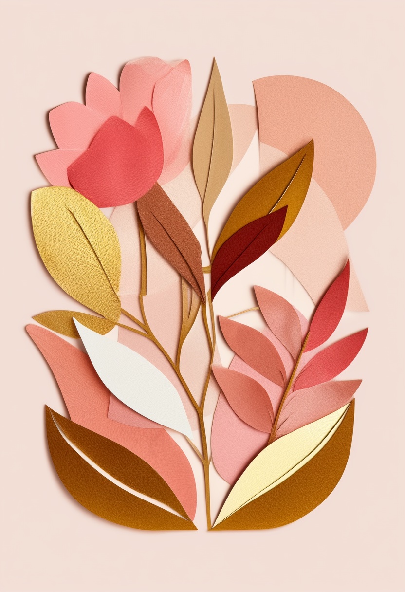 Layered Paper Blossoms