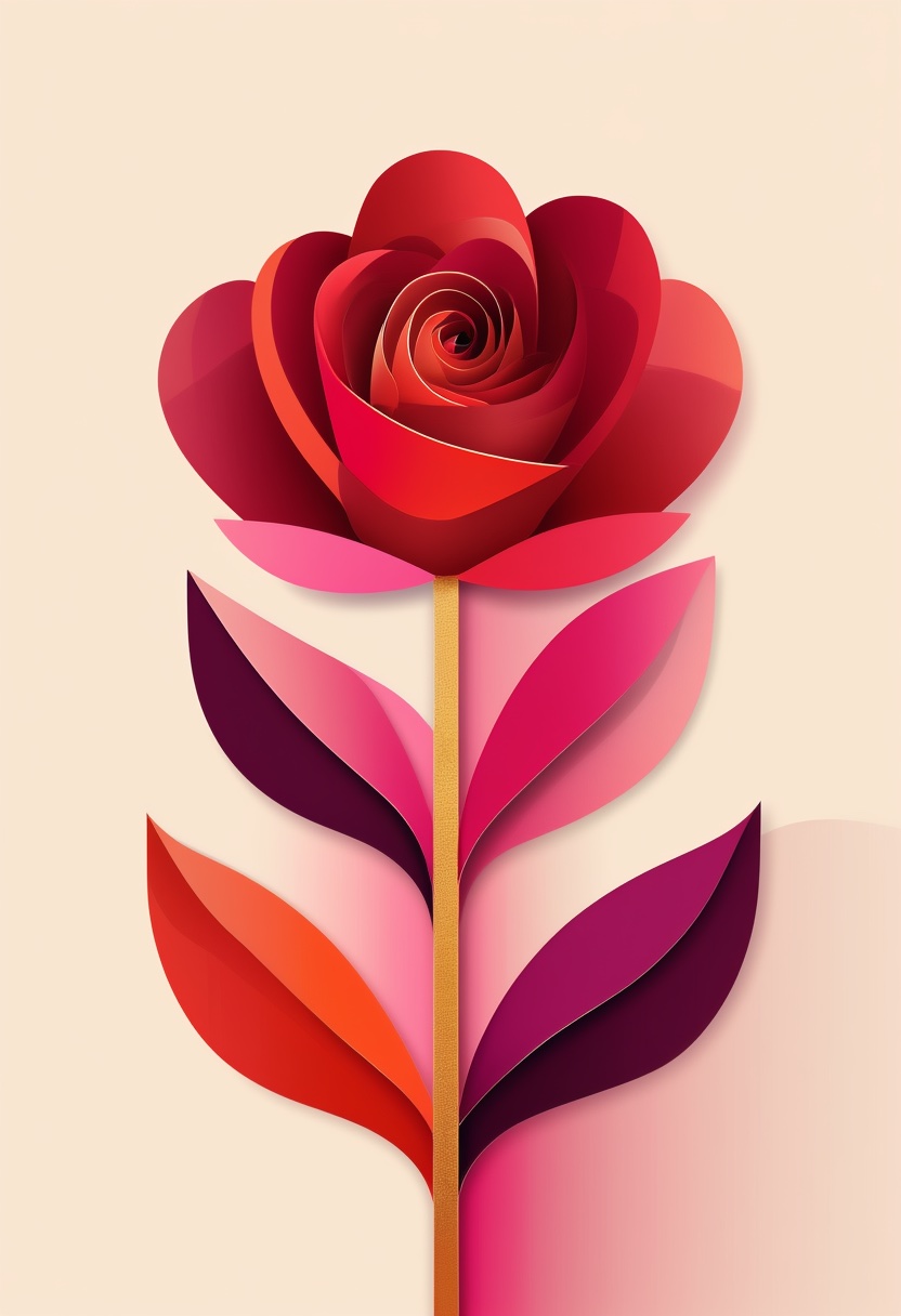 Layered Rose Bloom Artistry