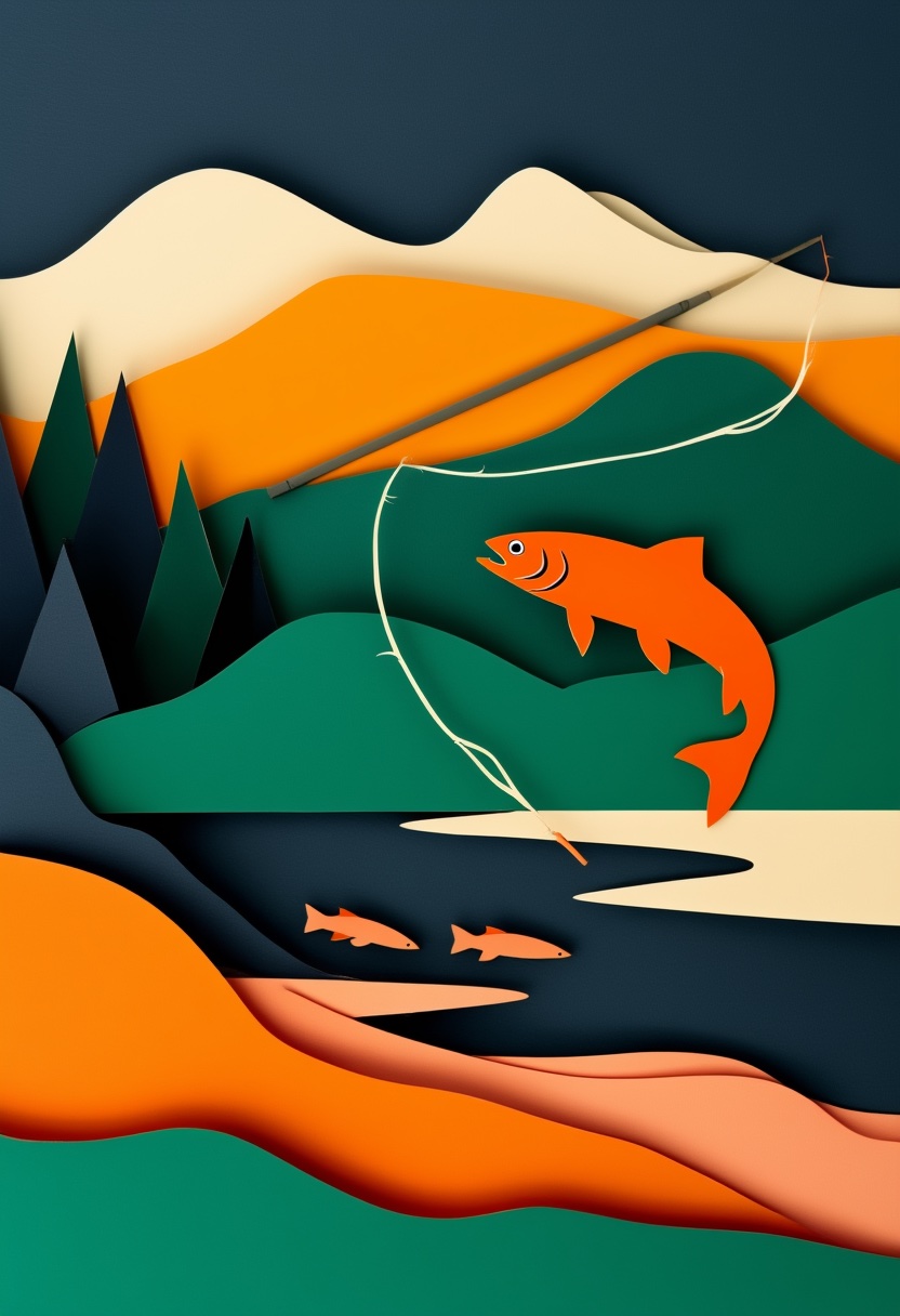 Leaping Trout Mountain Stream