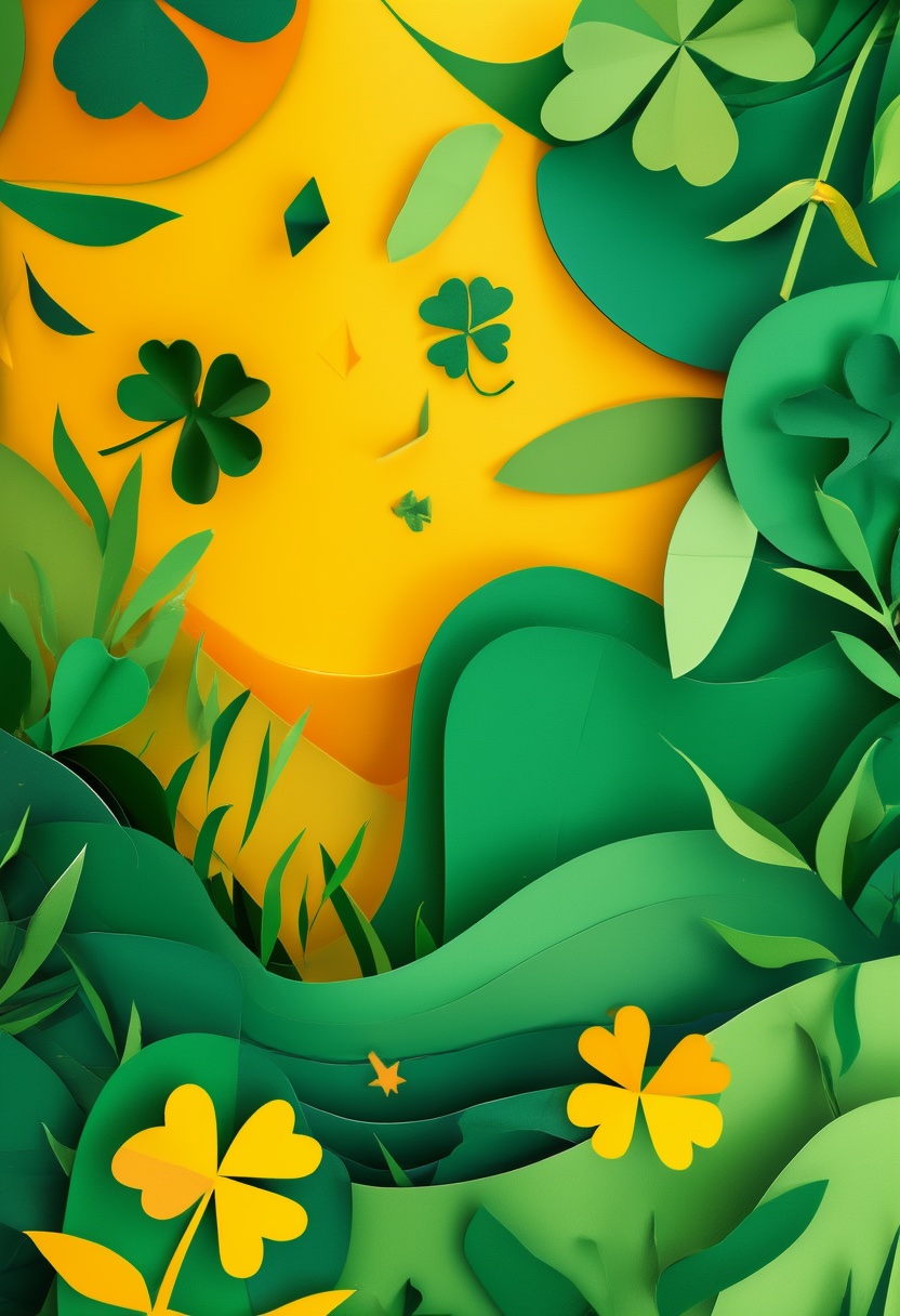 Lucky Clover Greetings