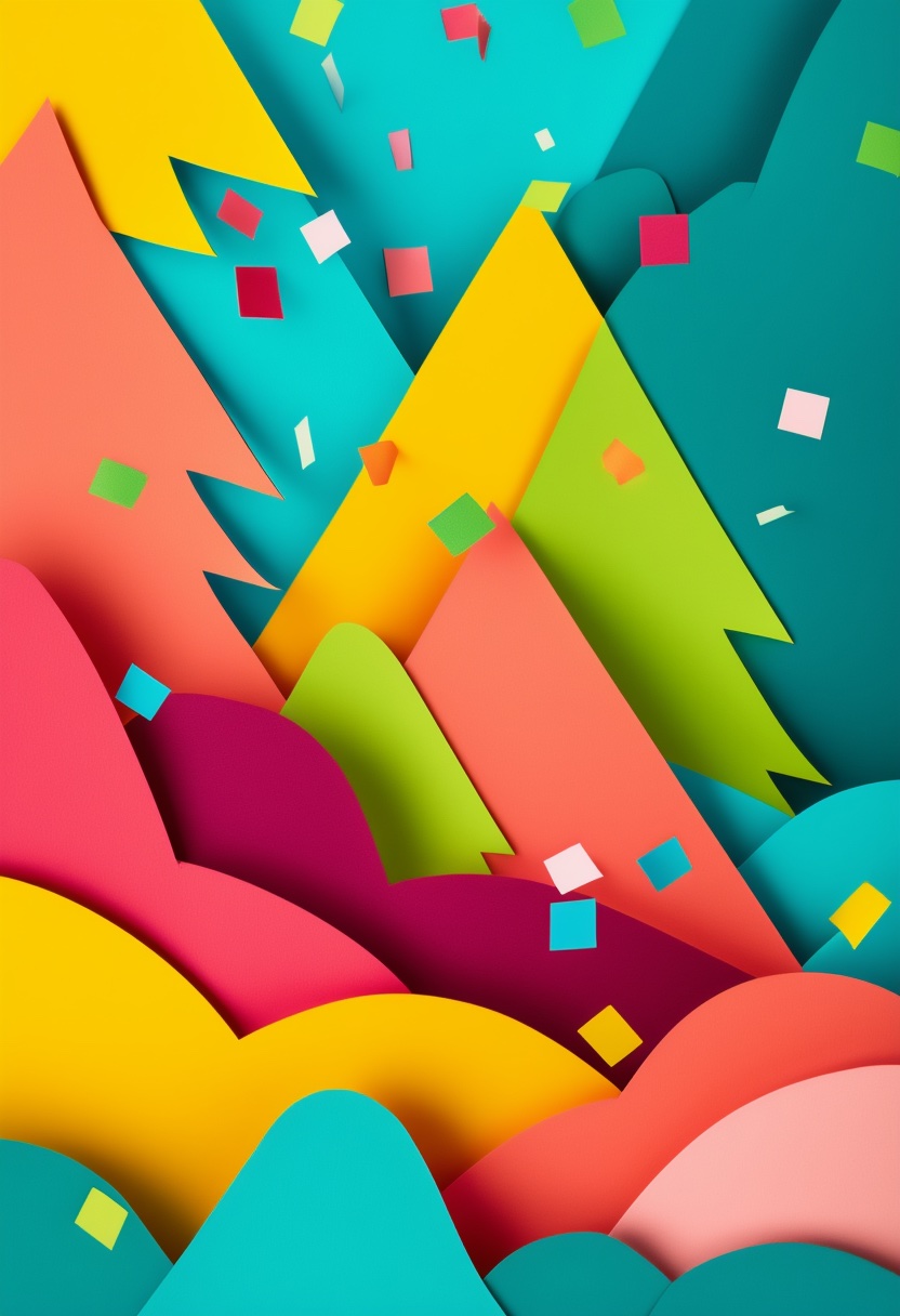 Mountainous Celebration Confetti