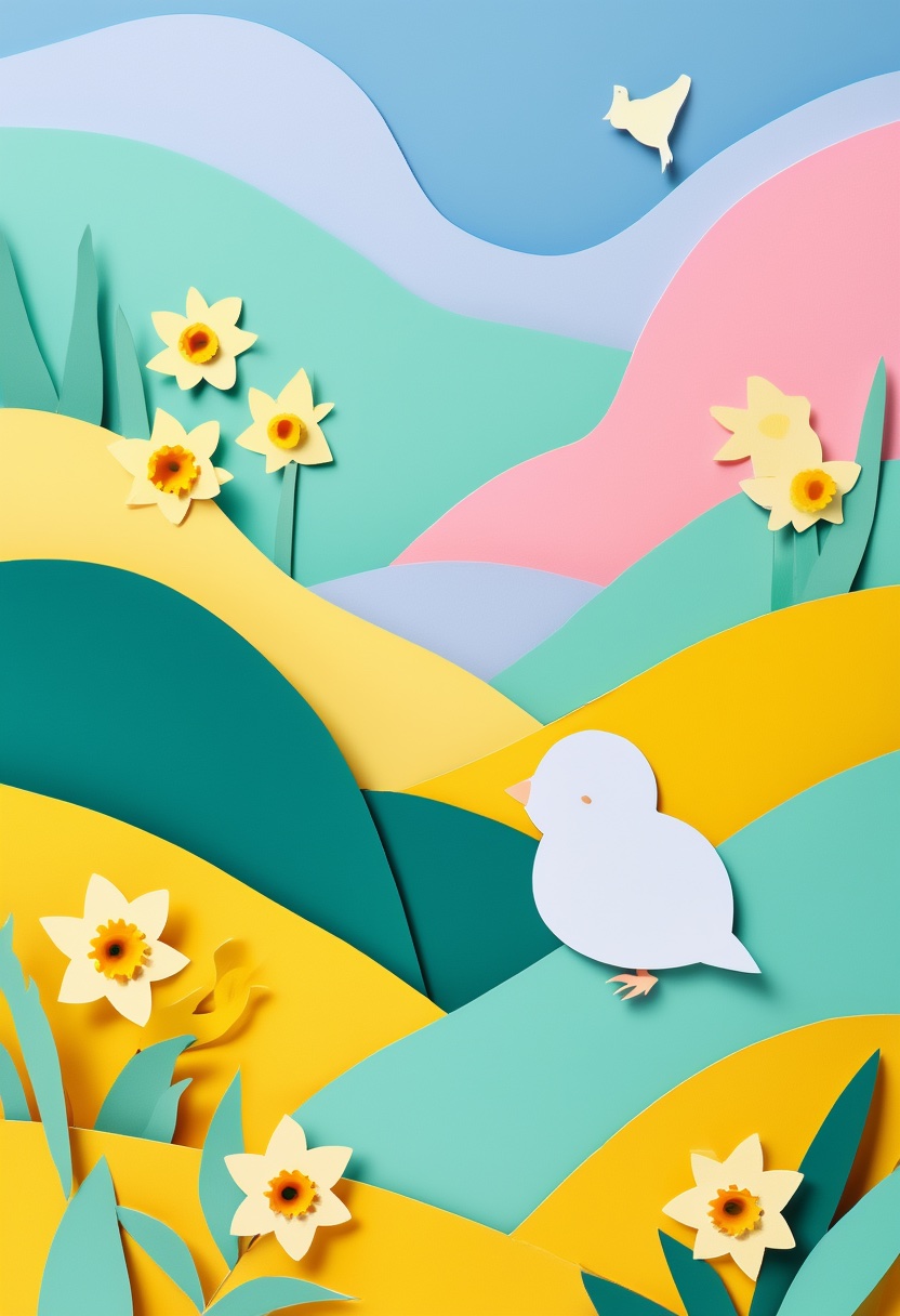 Pastel Layers Spring Awakening