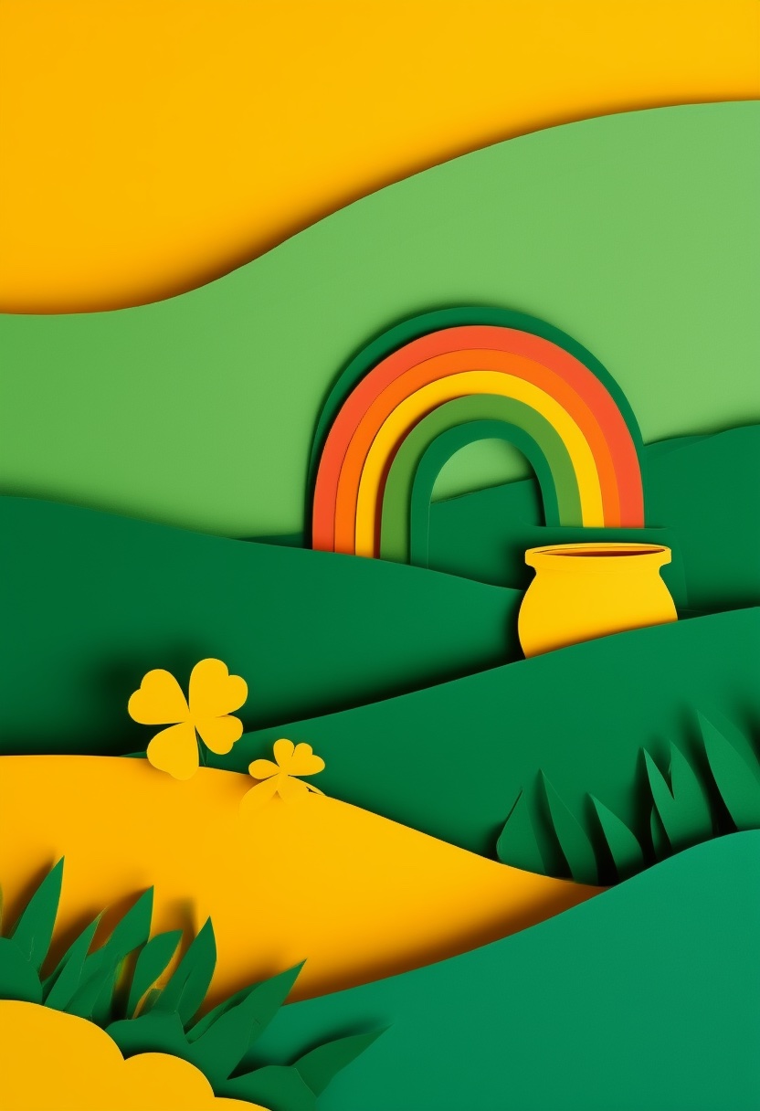 Rainbow Gold Pot Luck