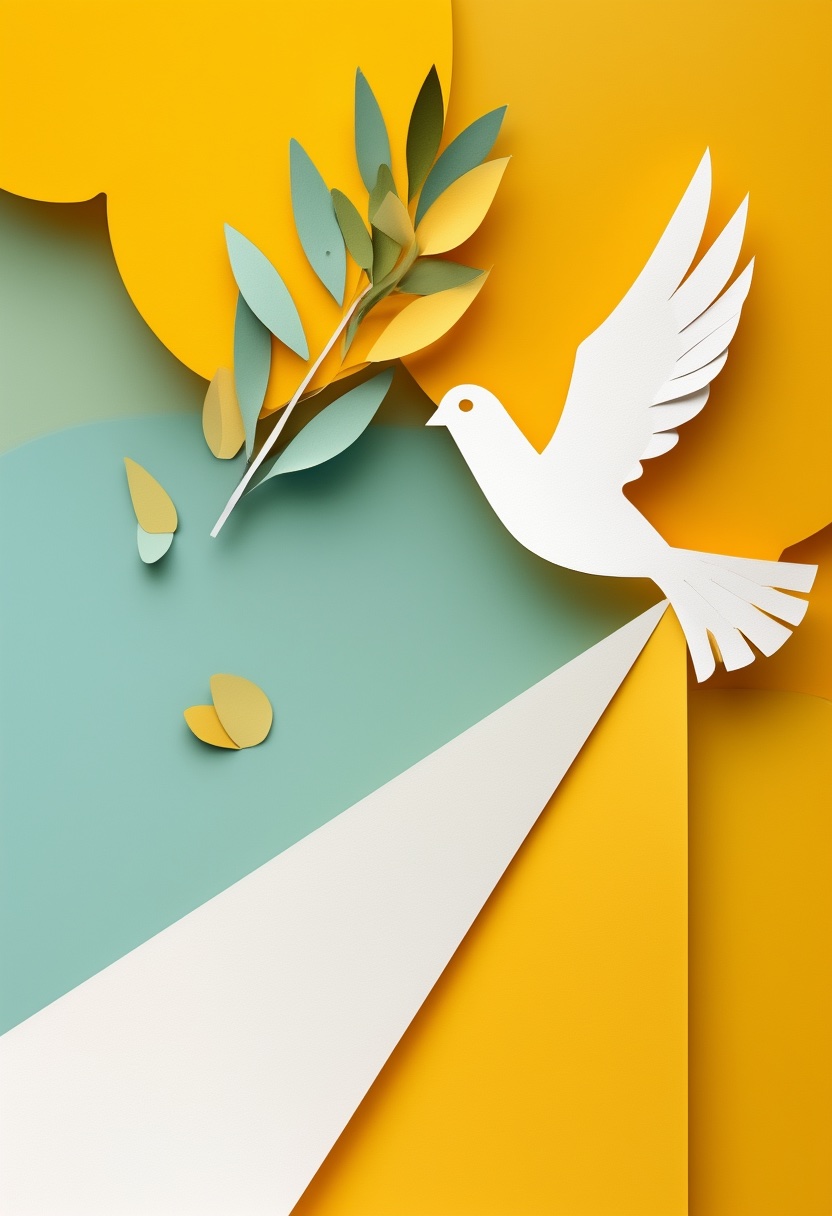 Soaring Dove Olive Branch