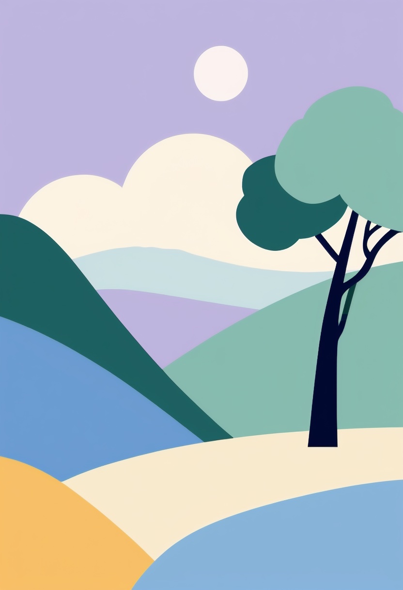 Stylized Tree Meadow