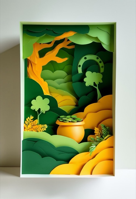 Emerald Irish Treasure Scene