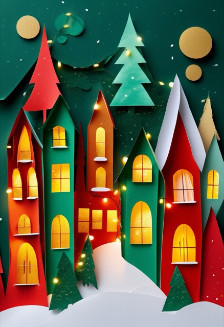 Winter Village Glow