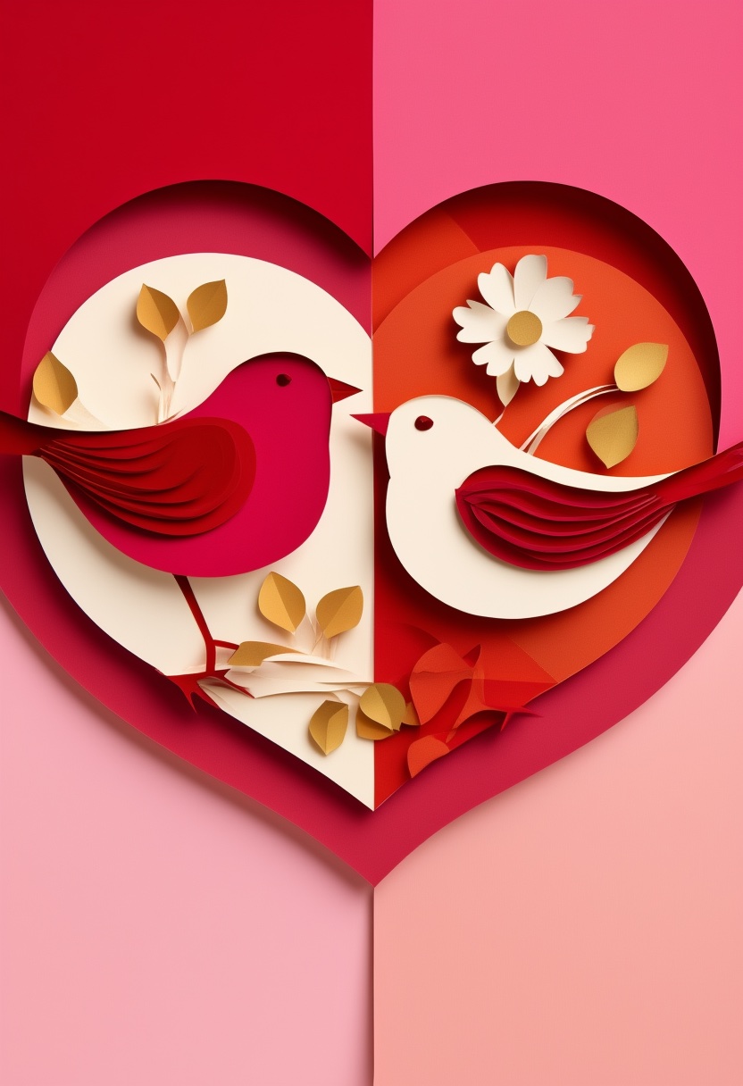 Valentine's Day Lovebirds