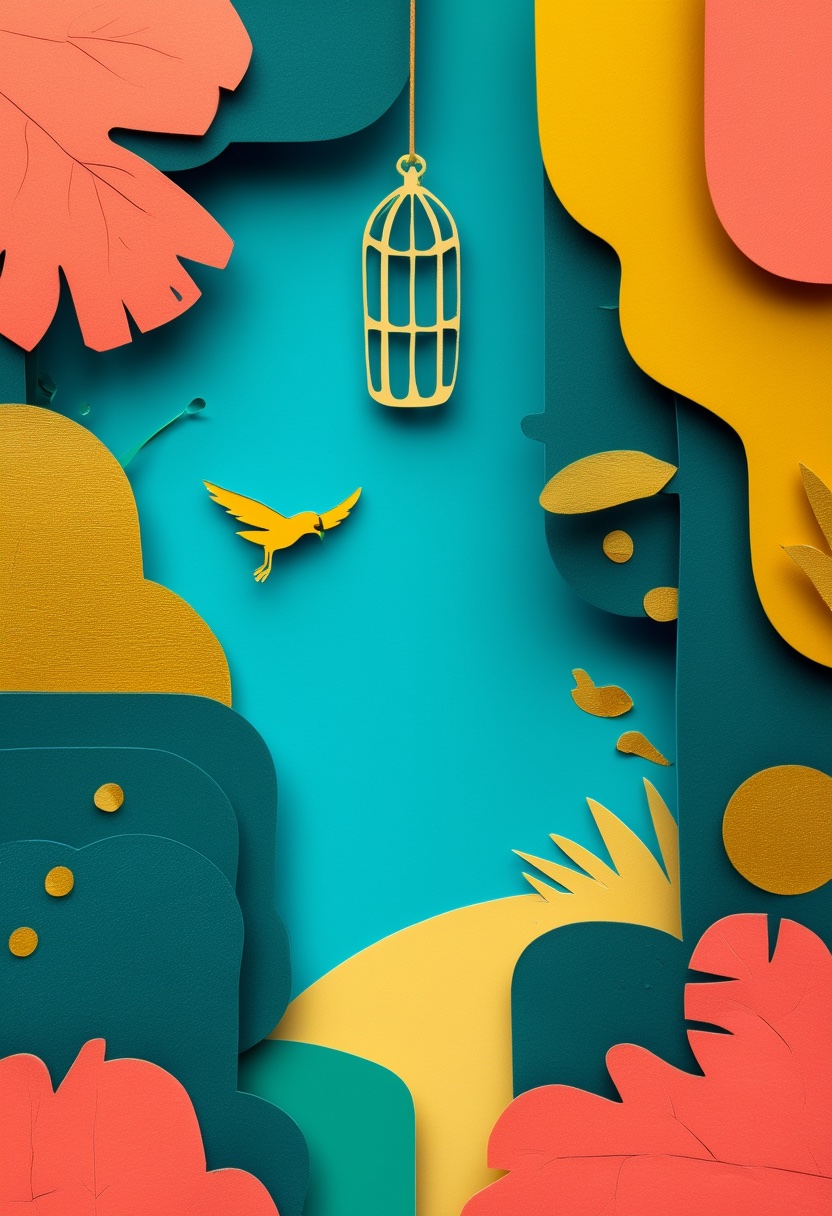 Vibrant Avian Freedom