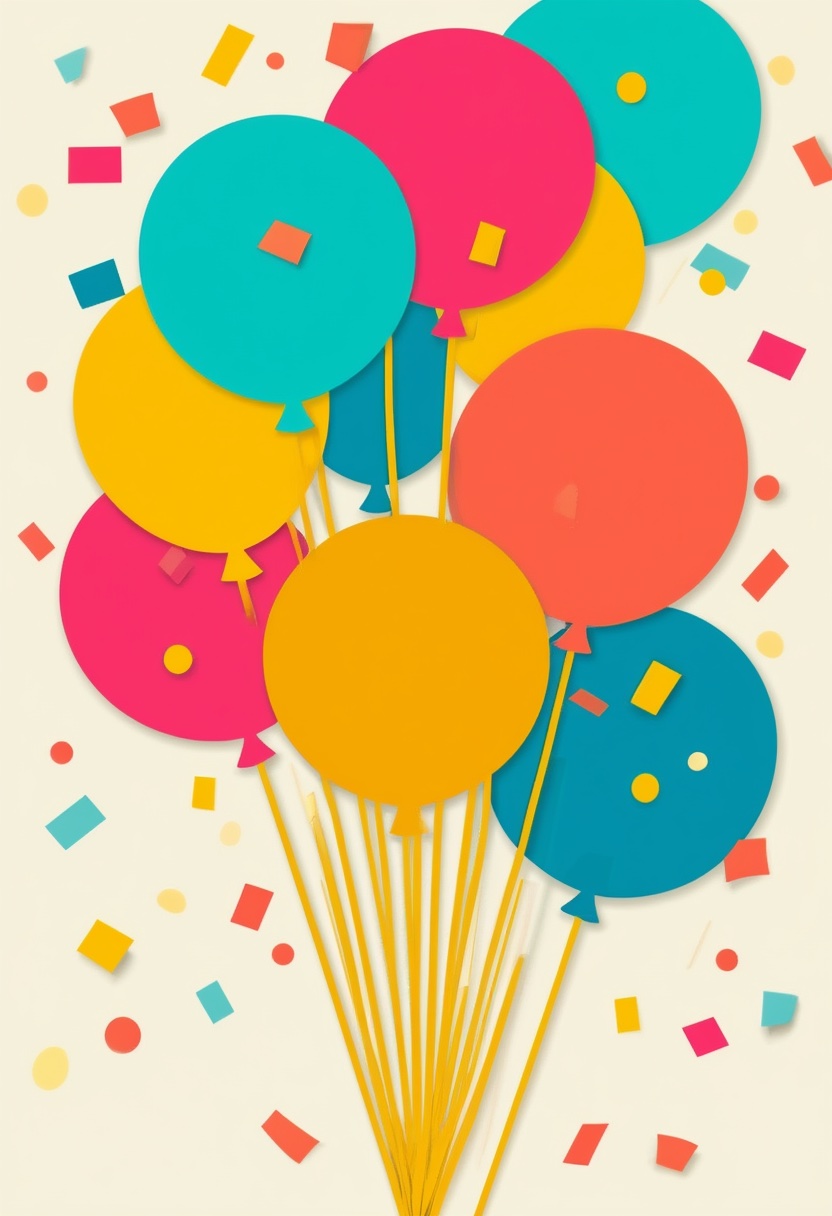 Vibrant Balloon Celebration
