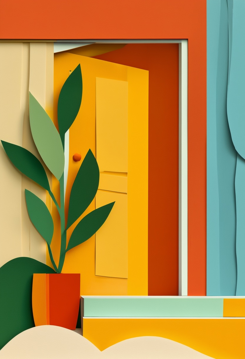 Vibrant Welcome Doorstep Plant