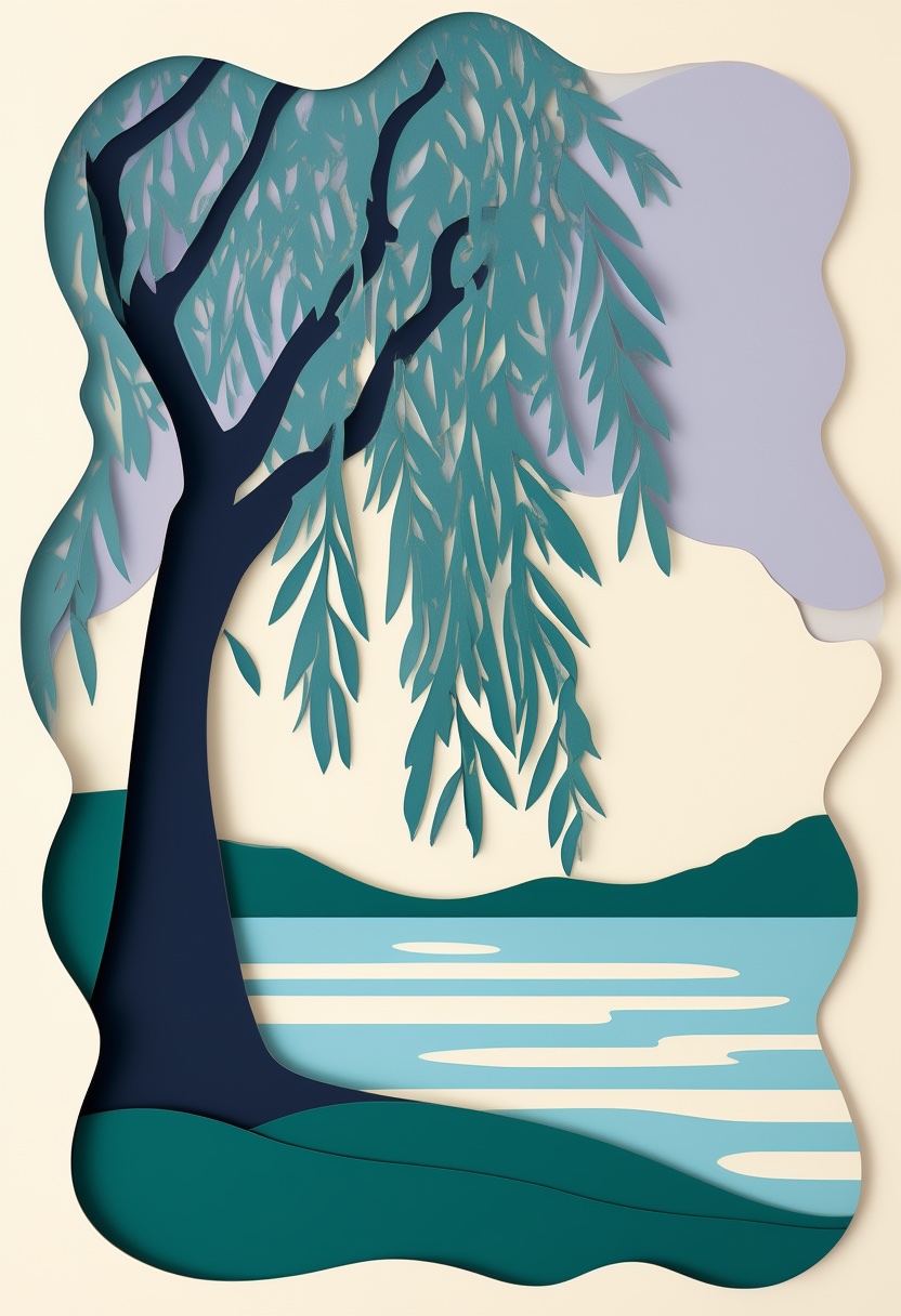 Willow Tree Reflection